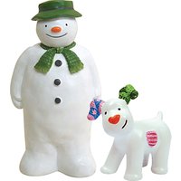 Creative Party Christmas Snowman And Snowdog Cake Topper