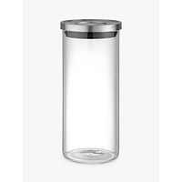 House By John Lewis Stackable Glass Jar, 1.3L