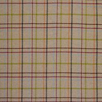 Moon Wool Check Natural Twill Fabric, Price Band E