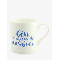 McLaggan Smith Gin Is Always The Answer Mug, 300ml