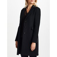 Marella Nankin Single Breasted Coat, Black