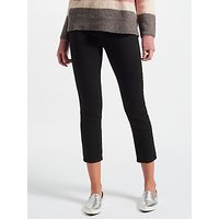 J Brand Ruby High Rise Cropped Jeans, Shadow Black