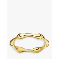 Missoma 18ct Gold Vermeil Molten Ring, Gold