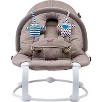 Bababing Lobo2 Little Monsters Baby Bouncer, Natural