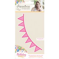 Crafter's Companion Birthday Party Traditional Bunting Metal Dies
