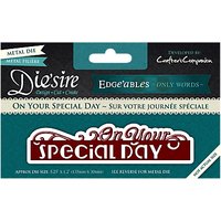 Crafter's Companion Edgeables Your Special Day Die