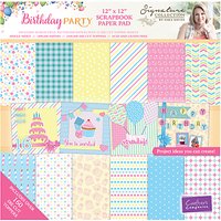 Crafter's Companion Birthday Party Scrapbook Pad