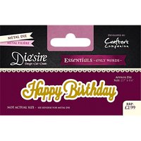 Crafter's Companion Essentials Happy Birthday Die