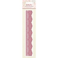 Crafter's Companion Shabby Chic Delicate Lace Border Embossing Folder