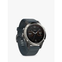 Garmin Fēnix 5 GPS Multisport Watch, Black/Grey