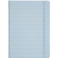 Kikki.K A4 Bonded Leather Journal, Blue