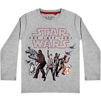 Star Wars Children's Episode 8 T-Shirt, Grey