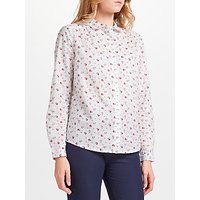 Collection WEEKEND By John Lewis Mini Petals Shirt, White/Multi