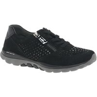 Gabor Fantastic Extra Wide Fit Trainers, Black