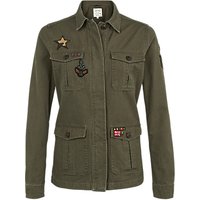 Fat Face Hastings Badge Garment Dye Jacket, Khaki