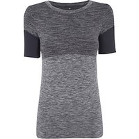 Manuka Flow Yoga T-Shirt, Black/Grey