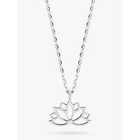 Estella Bartlett Lotus Leaf Pendant Necklace, Gold