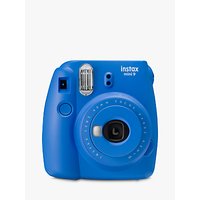 Fujifilm Instax Mini 9 Instant Camera With 10 Shots Of Film, Built-In Flash & Hand Strap