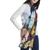 Joules Wensley Posy Scarf, Multi