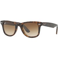 Ray-Ban RB4340 Wayfarer Sunglasses, Tortoise/Brown Gradient