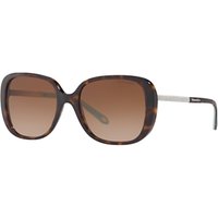 Tiffany & Co TF4137B Square Sunglasses, Tortoise/Brown Gradient