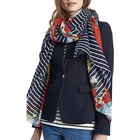 Joules Harmony Floral Scarf, Multi
