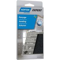 Norton 120 Fine Sanding Block Refill Pack Of 5 - 3157629373712