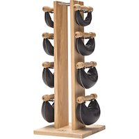 NOHrD By WaterRower Swing Bell Weights Tower Set, Ash
