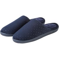 Tote Pillowstep Cotton-Poly Slippers, Navy