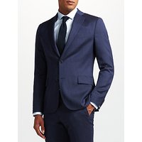 J.Lindeberg Fancy Wool Slim Fit Suit Jacket, Blue