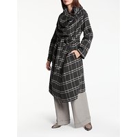 Modern Rarity Eudon Choi Double Faced Wool Check Coat, Grey