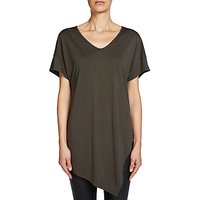 Oui Relaxed Jersey Top, Khaki