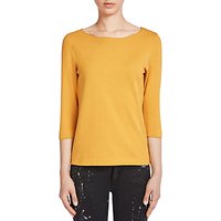 Oui Knitted Top, Dark Yellow