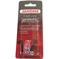 Janome Clear View Quilting Foot And Guide Set