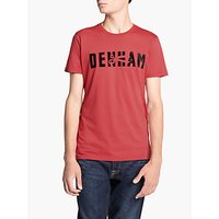 Denham Skaeri T-Shirt, Lava Red