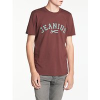 Denham Jeanius T-Shirt, Burnt Red