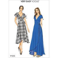 Vogue Women's Dress Sewing Pattern, 9251
