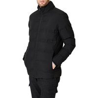 Selected Homme Funnel Quilt Jacket, Black