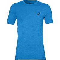 Asics Seamless Short Sleeve Training T-Shirt, Blue