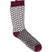 Ted Baker Divvet Golf Ball Pattern Socks, One Size, Grey