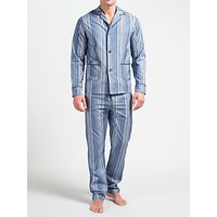 Paul Smith Signature Stripe Cotton Pyjamas, Blue