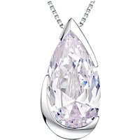 Jools By Jenny Brown Sterling Silver Cubic Zirconia Pendant Necklace
