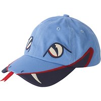 Fat Face Children's Snake Cap Hat, Blue