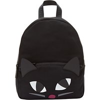 Lulu Guinness Kooky Cat Medium Backpack, Black