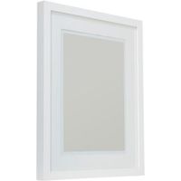 White Single Frame Wood Picture Frame (H)54cm X (W)44cm