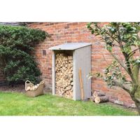 Heritage Cladded Pent Log Store