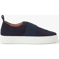 Pieces Paulina Suede Trainers, Navy
