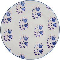 Anthropologie Salma Side Plate, Blue/White, Dia.21.6cm