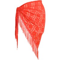 Chesca Floral Lace Shawl, One Size