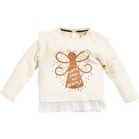 Angel & Rocket Baby Maia Heart Sparkle Top, Pink